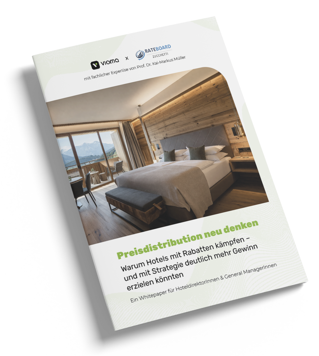 Mockup Whitepaper Preisdistribution neu denken von vioma und RateBoard